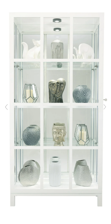 Clara Curio Cabinet by Howard Miller