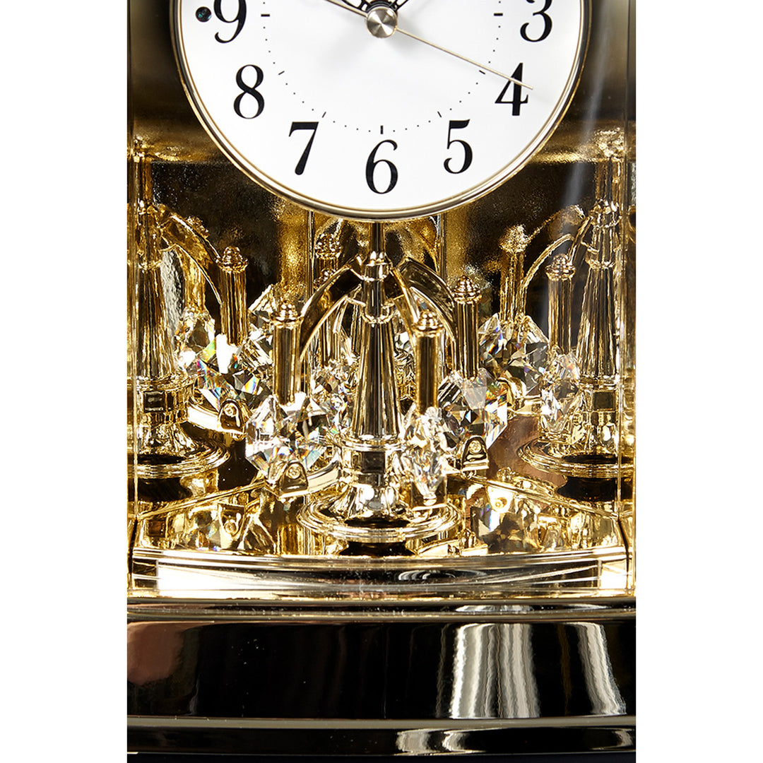Crystal Dulcet II Pearl Mantel Clock by Rhythm
