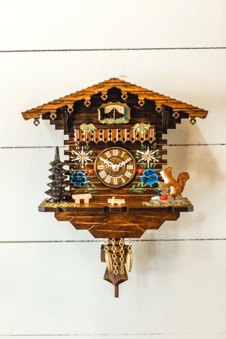 Edelweiss Wooden Cuckoo Clock by Hermle