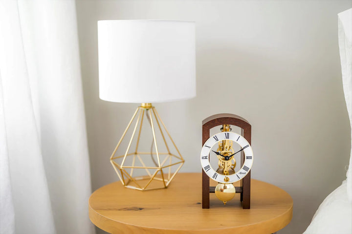 Small Archway Patterson Desk Clock by Hermle