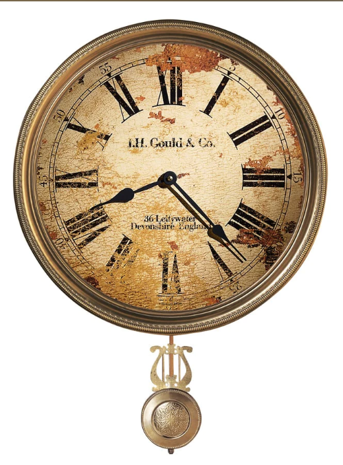 J.H. Gould And Co. III Wall Clock by Howard Miller