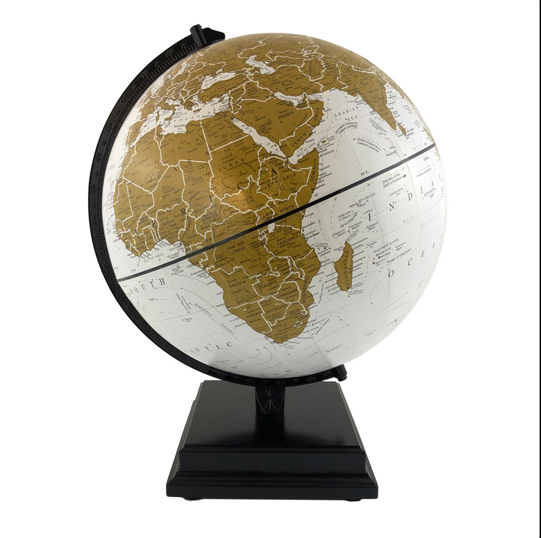MILAN Globe 12″ Raised Relief – Replogle Globes