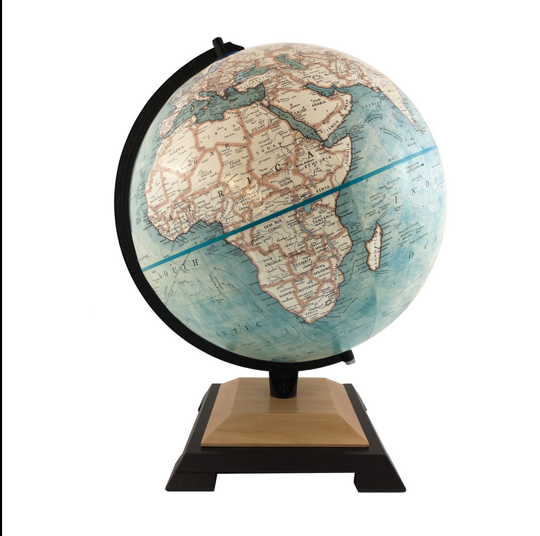 Northampton Globe 12″ Raised Relief – Replogle Globes