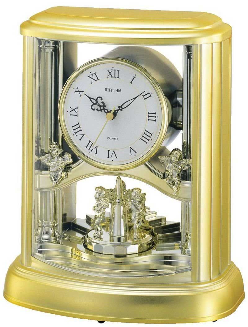 Angel Mantel Clock by Rhythm