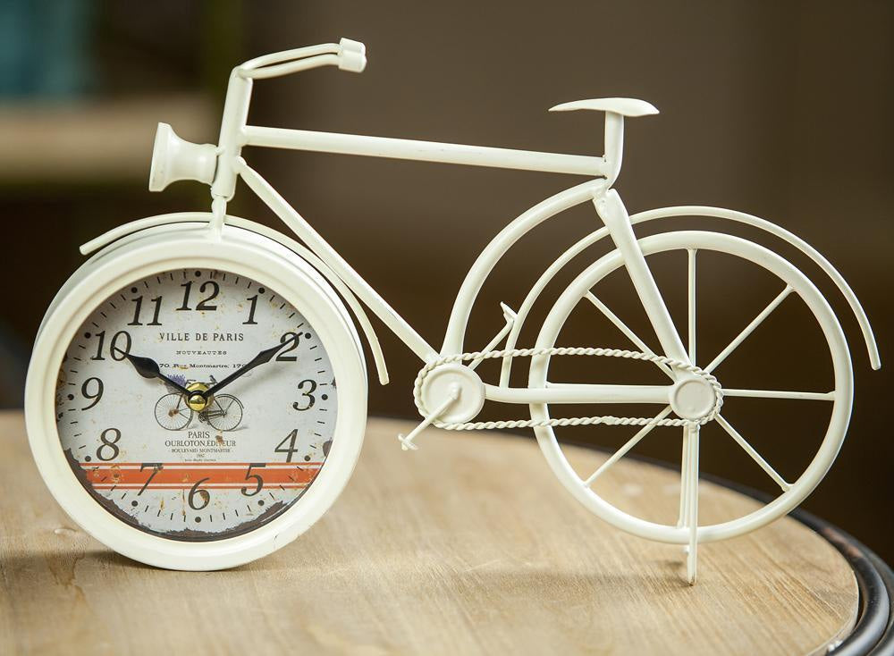 Bicycle Table Clock by Manual Woodworkers and Weavers