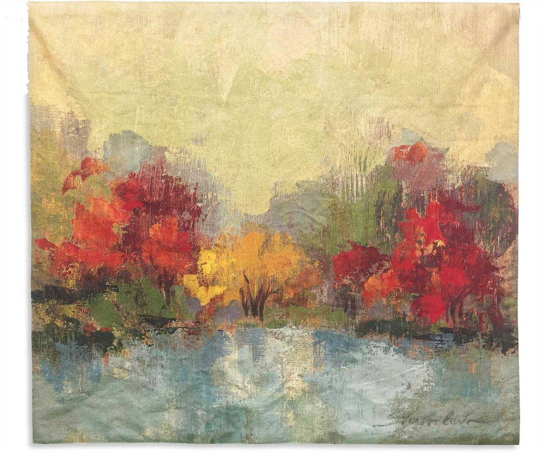 Fall Riverside I Medium Tapestry