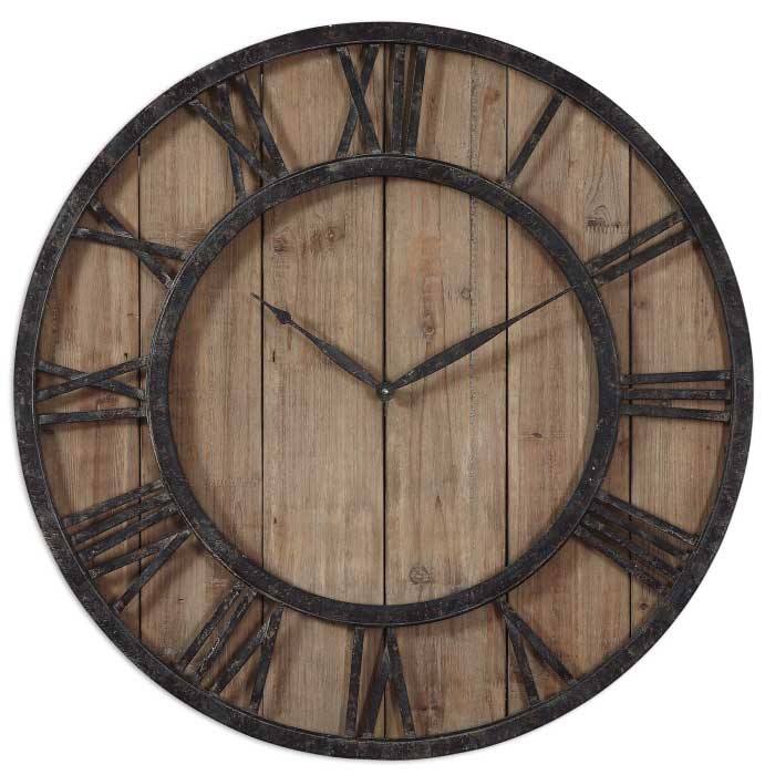 Powell Wall Clock 30" by Uttermost