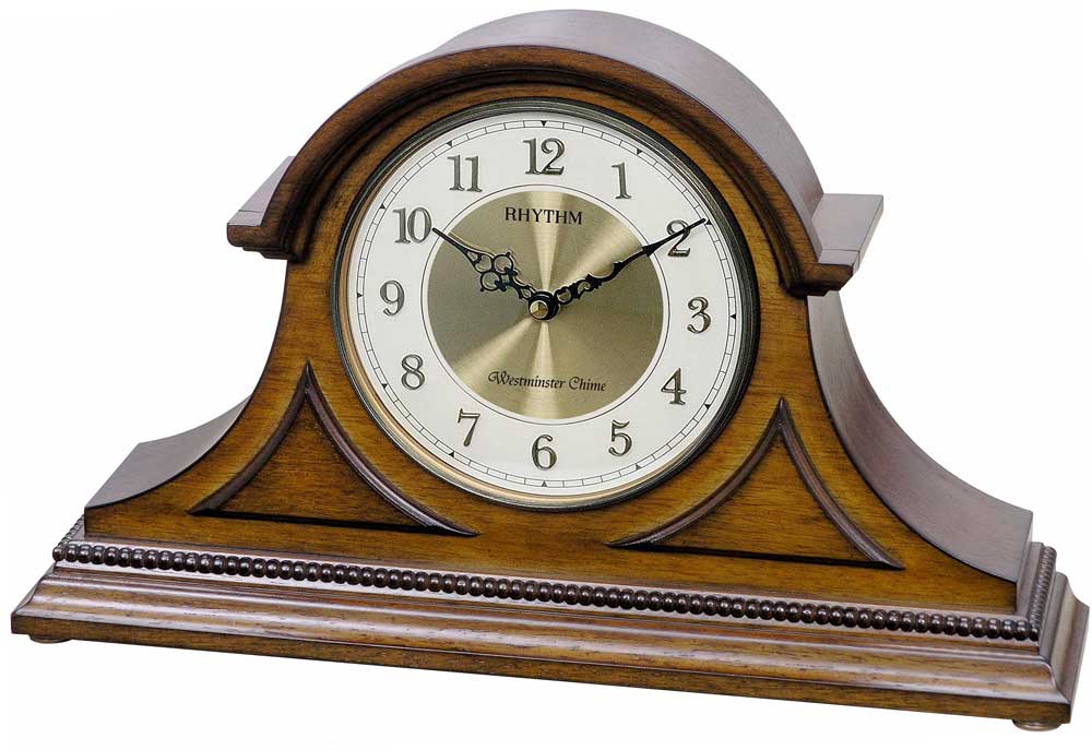 WSM Remington II Mantel Clock by Rhythm