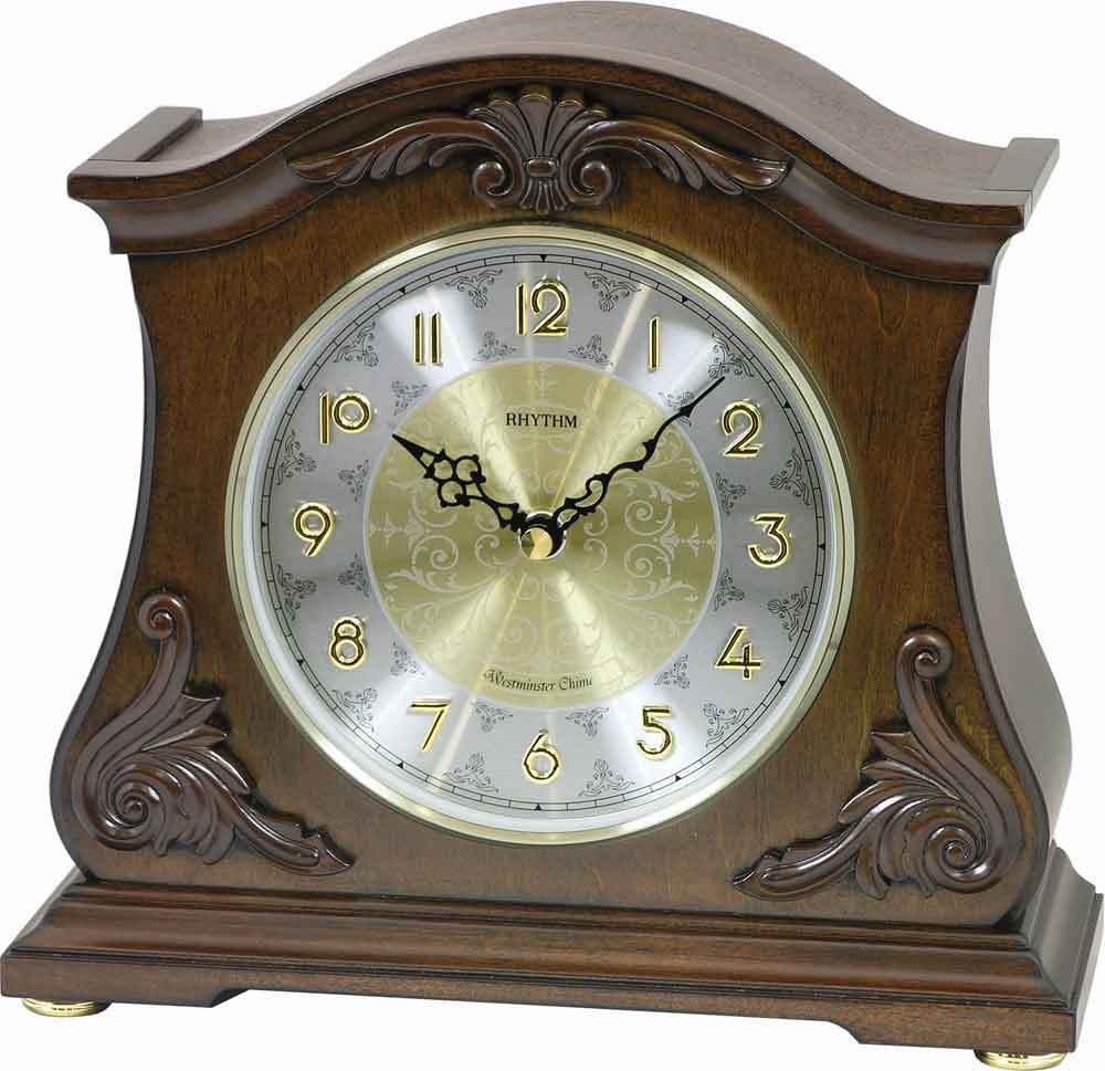 WSM Versailles II Mantel Clock by Rhythm