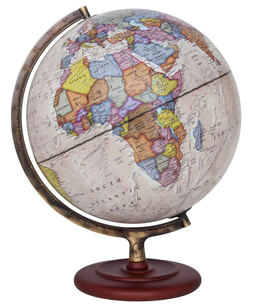Ambassador II Illuminated World Globe by Waypoint Geographic