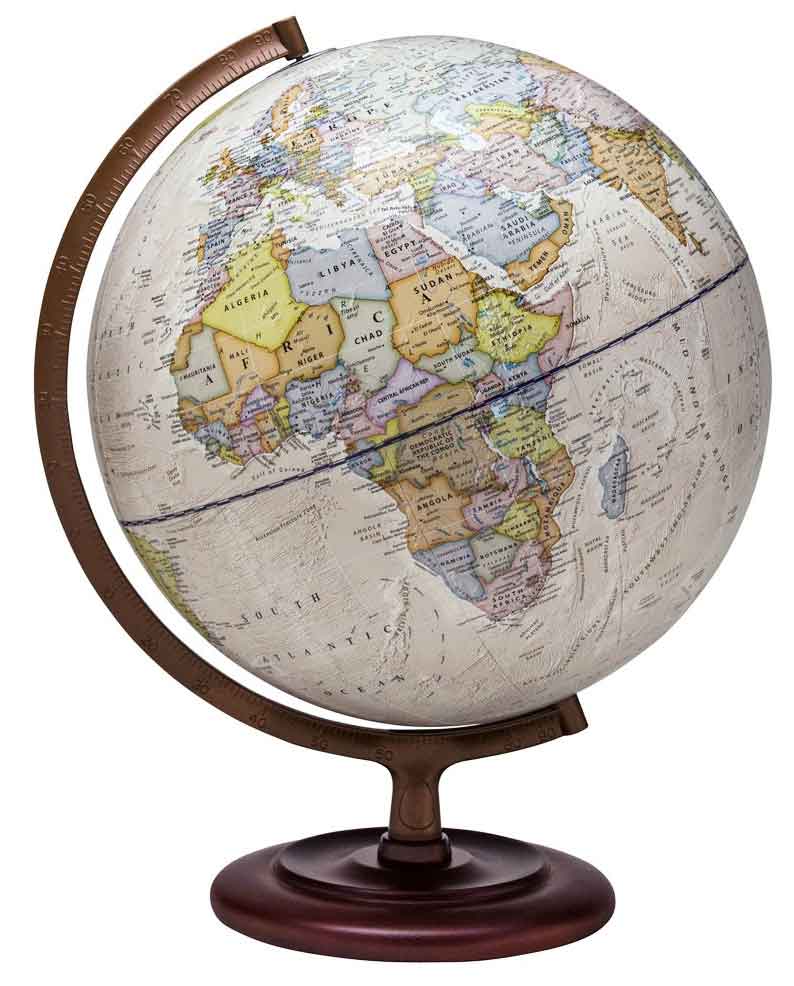 Ambassador World Globe by Waypoint Geographic
