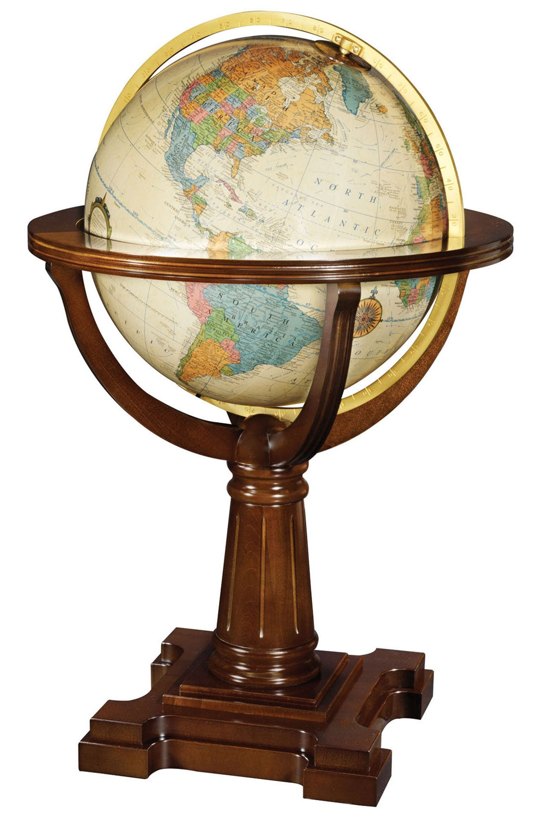 Annapolis Illuminated Floor Globe by Replogle Globes