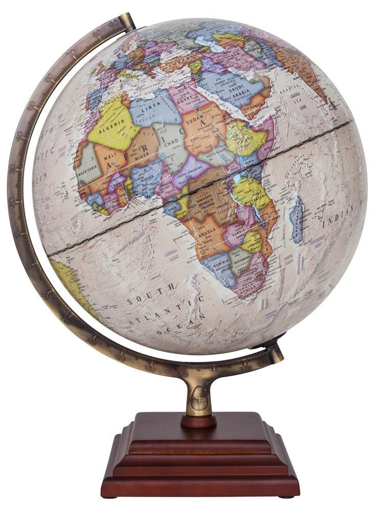 Atlantic II Illuminated World Globe by Waypoint Geographic