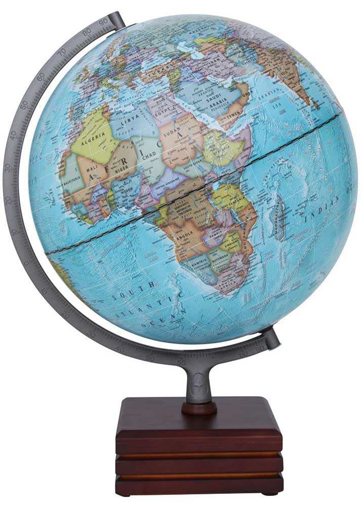 Aviator II Illuminated World Globe by Waypoint Geographic