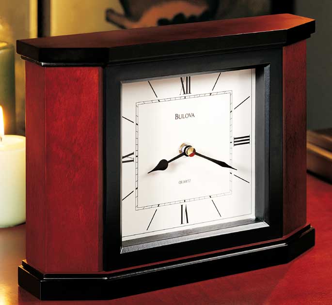 Holyoke Mantel Clock by Bulova