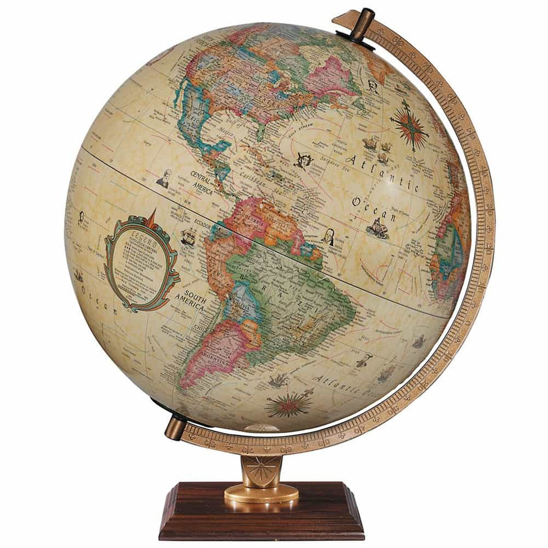 Carlyle Illuminated World Globe by Replogle Globes