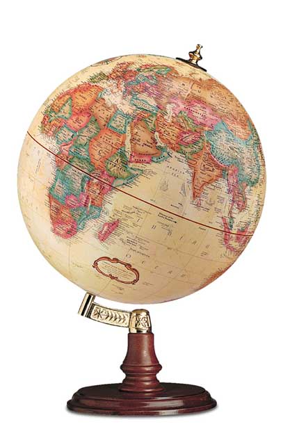 Cranbrook World Globe by Replogle Globes