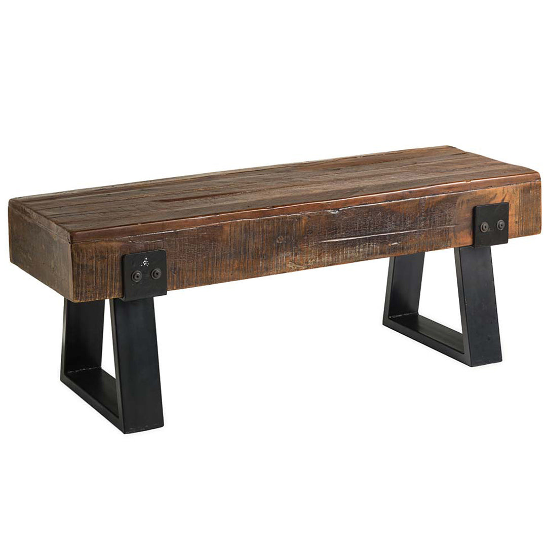 Richland Indoor/Outdoor Reclaimed Wood Bench