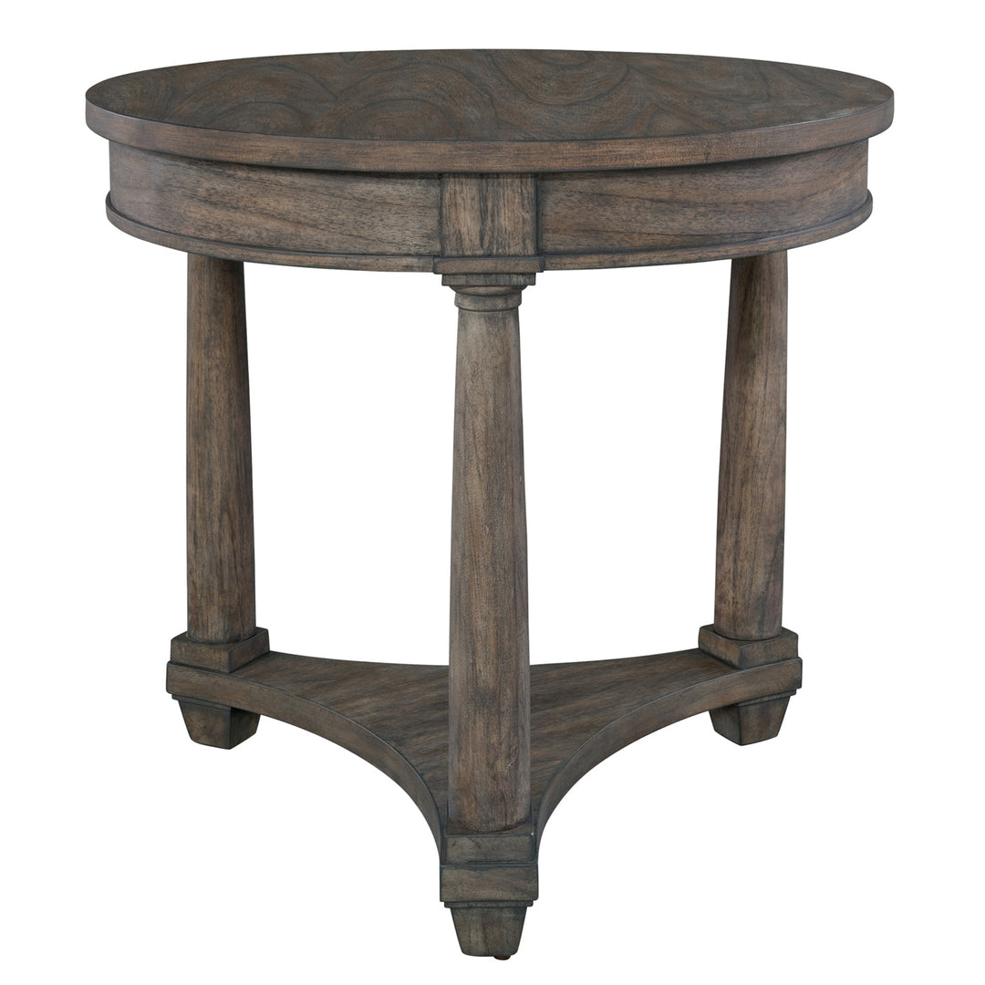 Farmingdale Round Lamp Table by Hekman