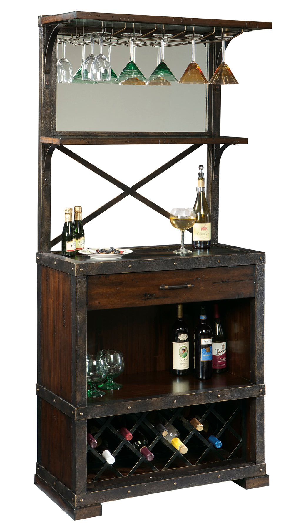 Howard Miller Red Mountain Wine Cabinet