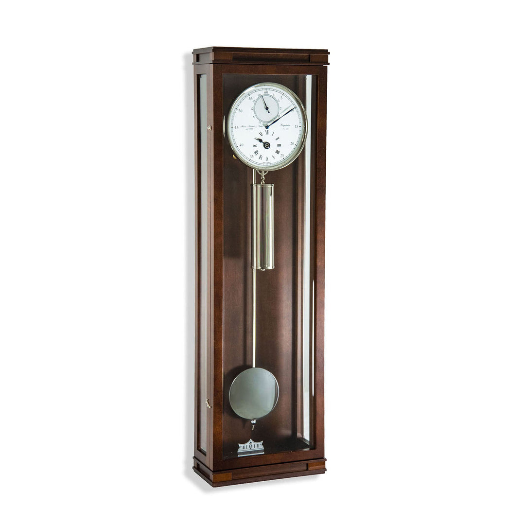 Greenwich Walnut Key Wound Wall Clock by Hermle