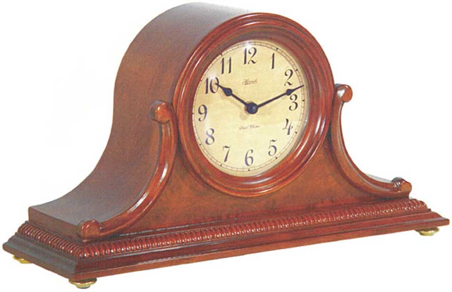 Scottsville Cherry Mantel Clock by Hermle