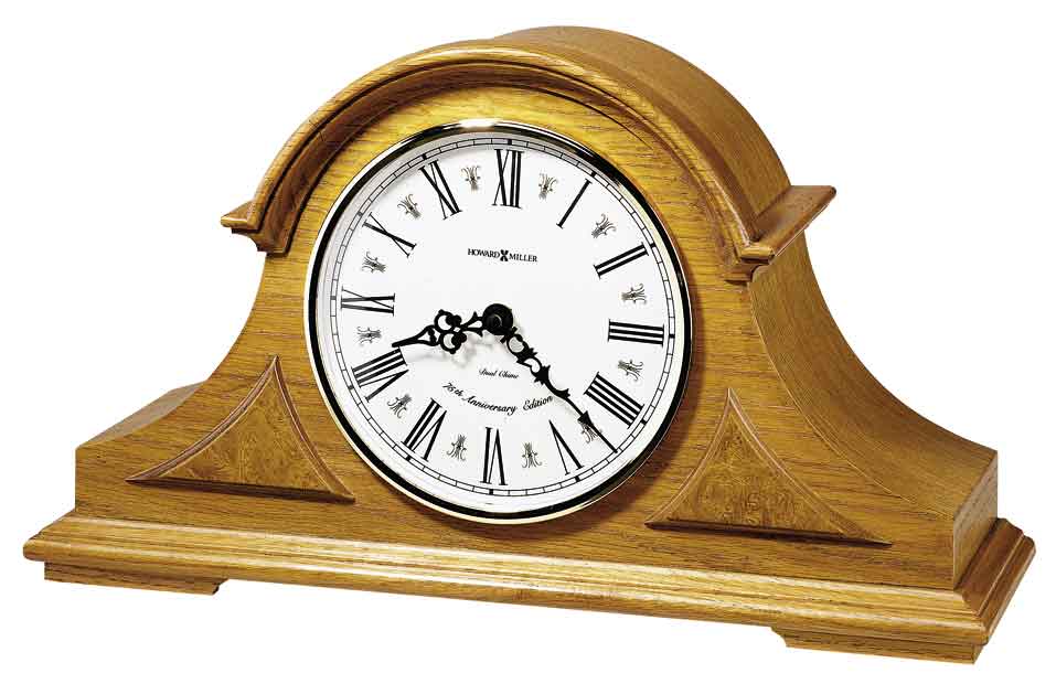 Burton Quartz Mantel Clock  by Howard Miller