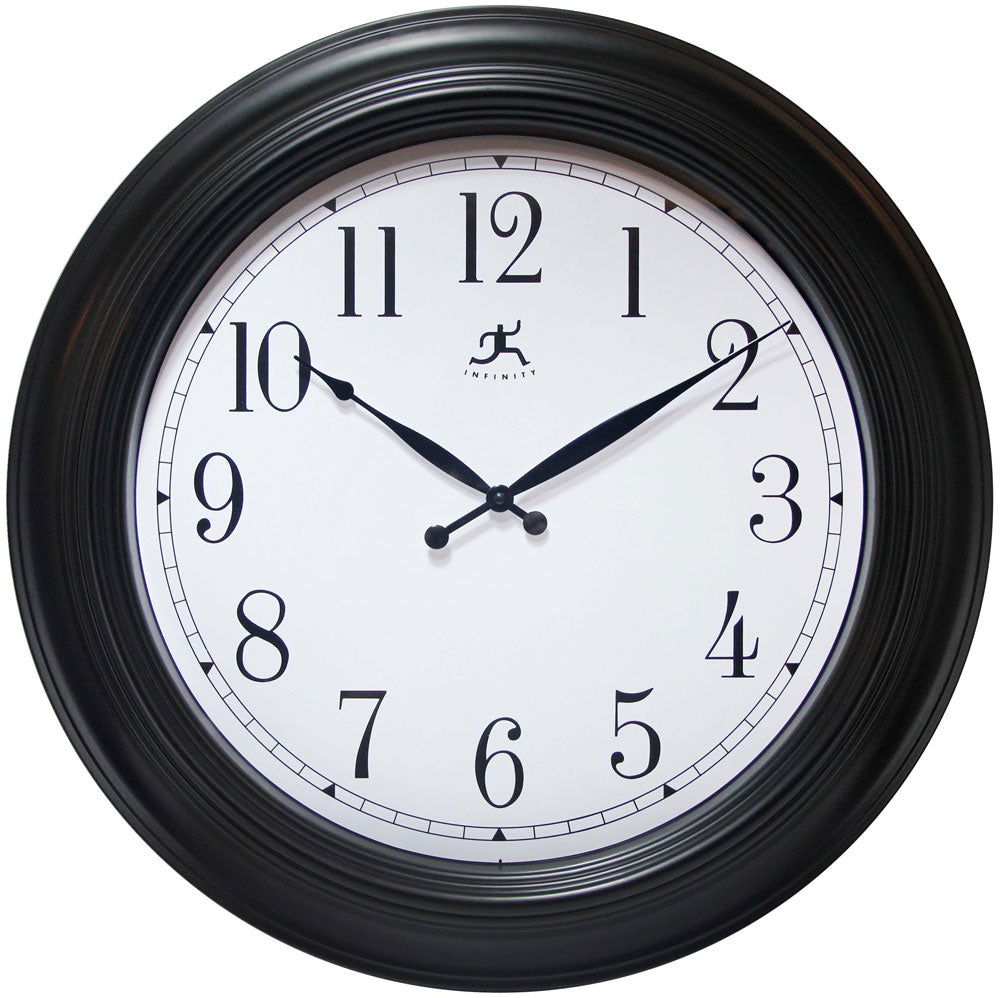 Classic Wall Clock 24" by Infinity Instruments