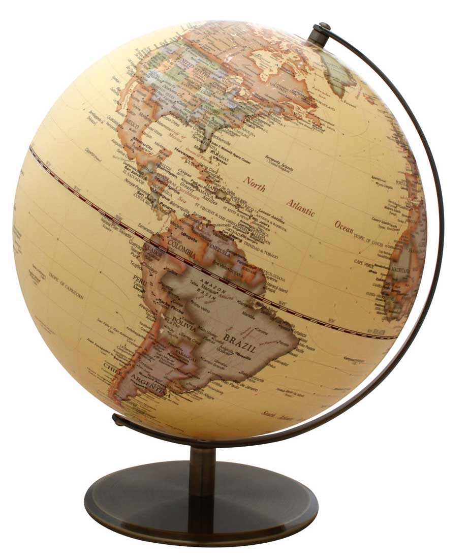 Drake World Globe by J. Thomas