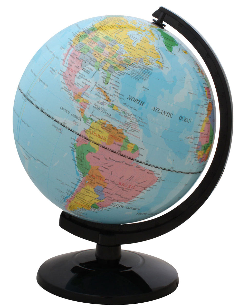 Lewis World Globe by J. Thomas