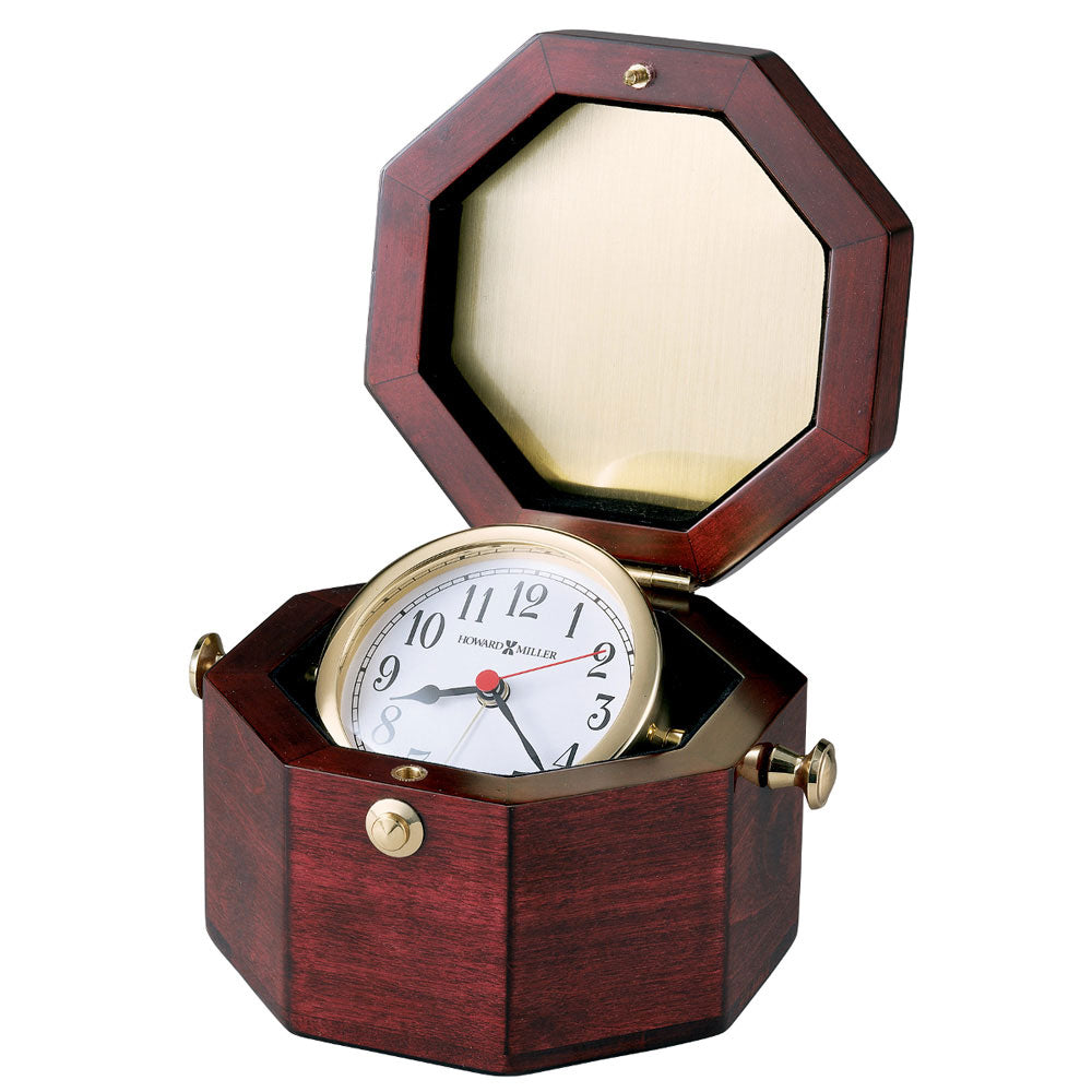 Chronometer Alarm Table Clock by Howard Miller