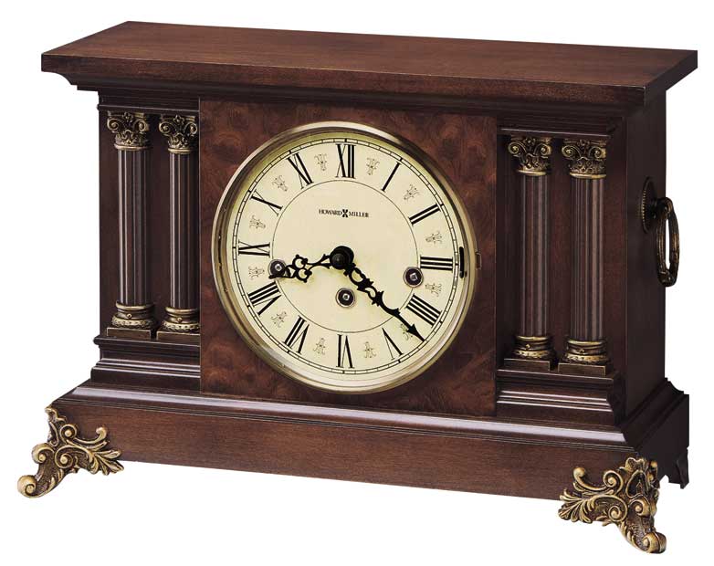 Circa Key Wound Mantel Clock by Howard Miller