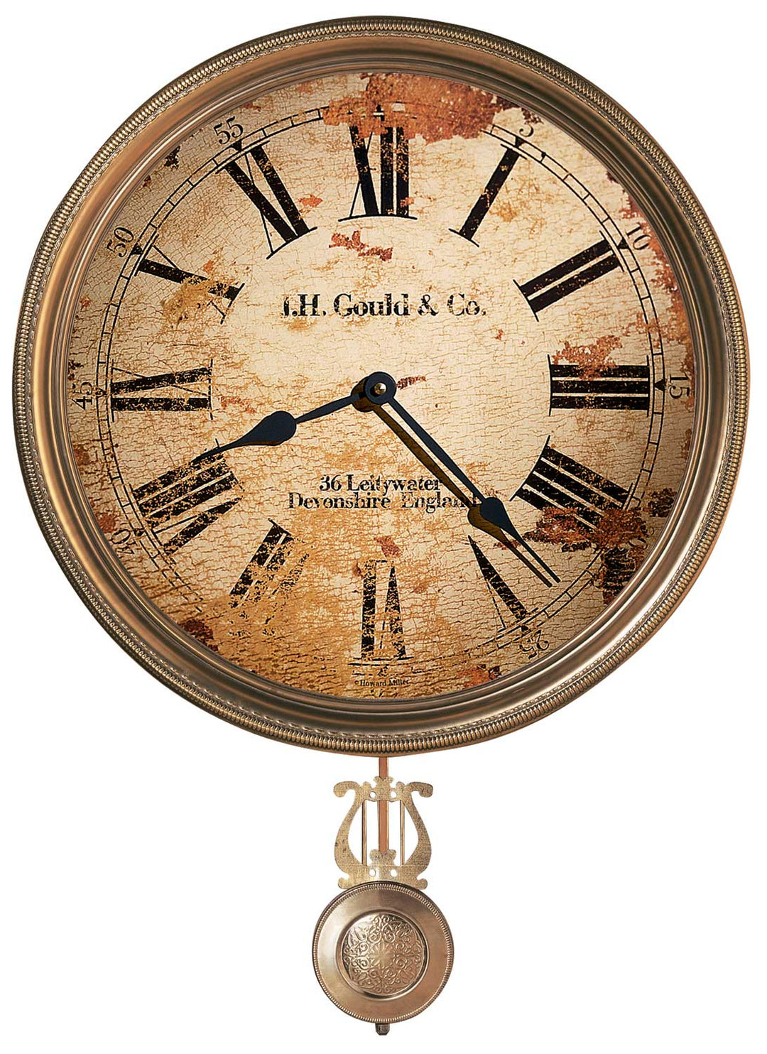 J. H. Gould III Wall Clock by Howard Miller