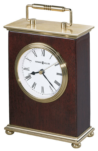 Rosewood Bracket Quartz Mantel Clock by Howard Miller