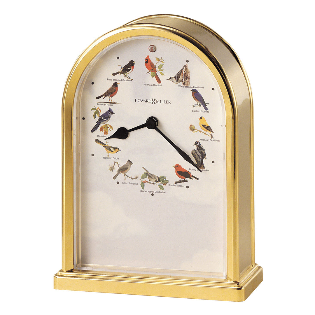 Songbirds of North America III Quartz Mantel Clock by Howard Miller