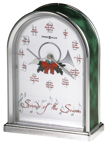 Sounds of the Season Quartz Mantel Clock by Howard Miller