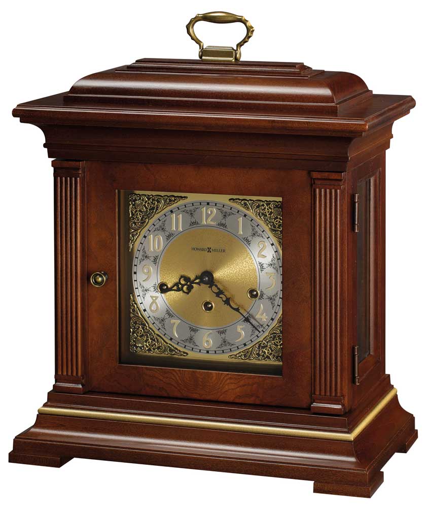 Thomas Tompion Key Wound Mantel Clock by Howard Miller