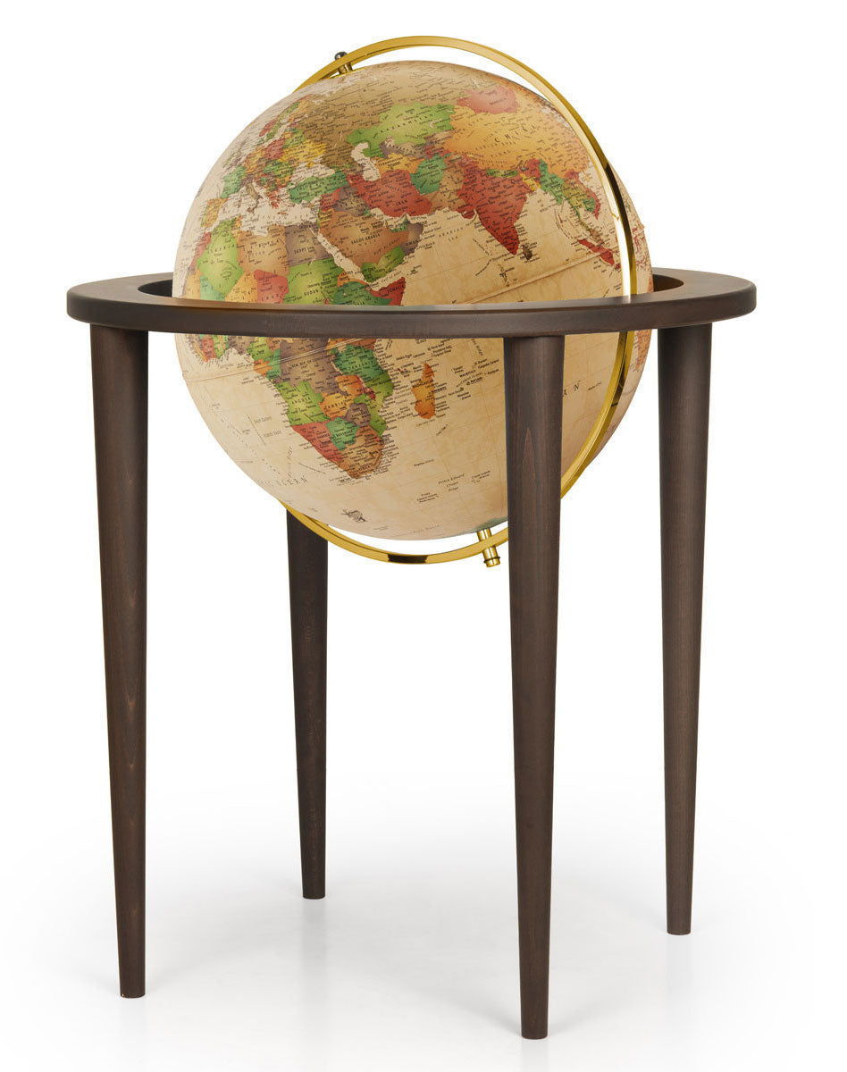 Normandy Antique Floor Globe by Waypoint Geographic