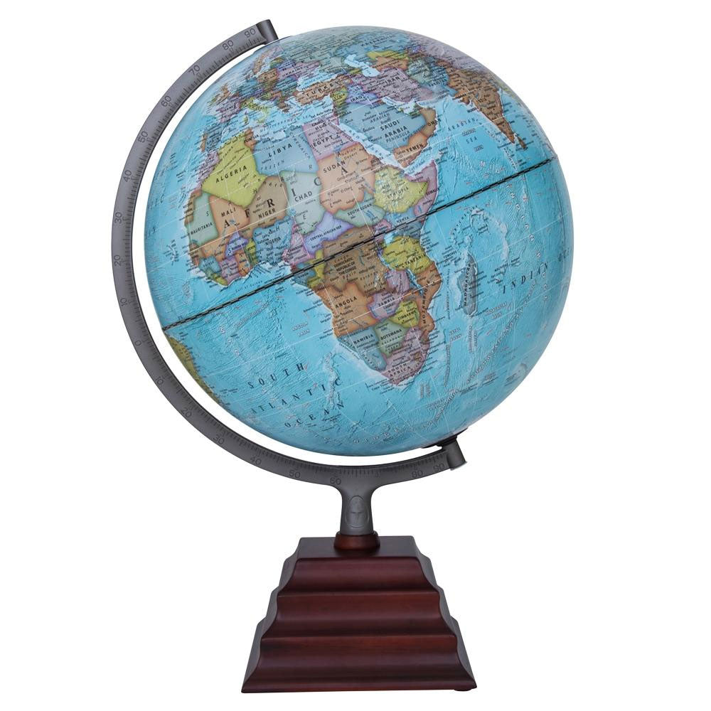 Pacific II Illuminated World Globe by Waypoint Geographic