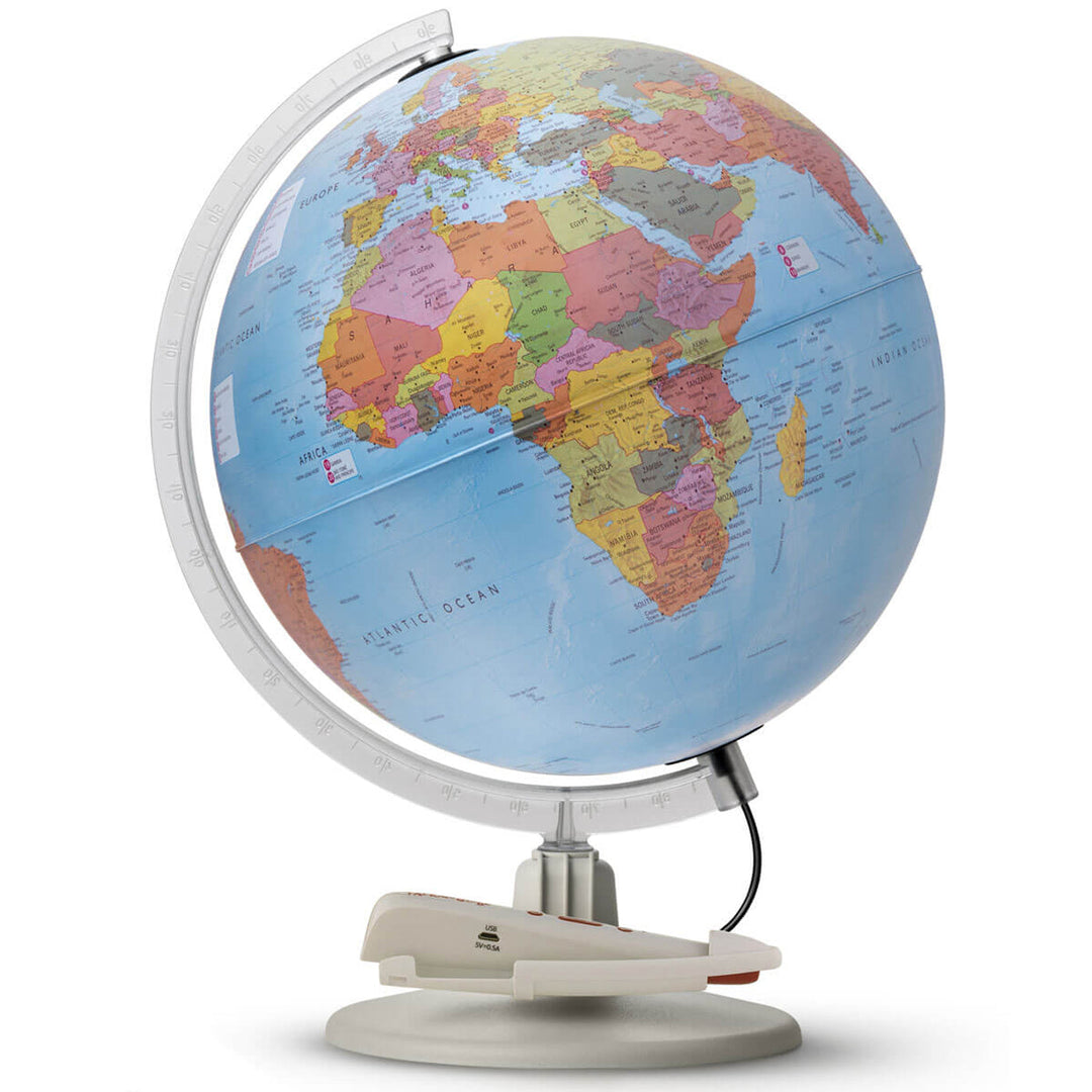 Parlamondo Illuminated Interactive Talking Globe by Waypoint Geographic