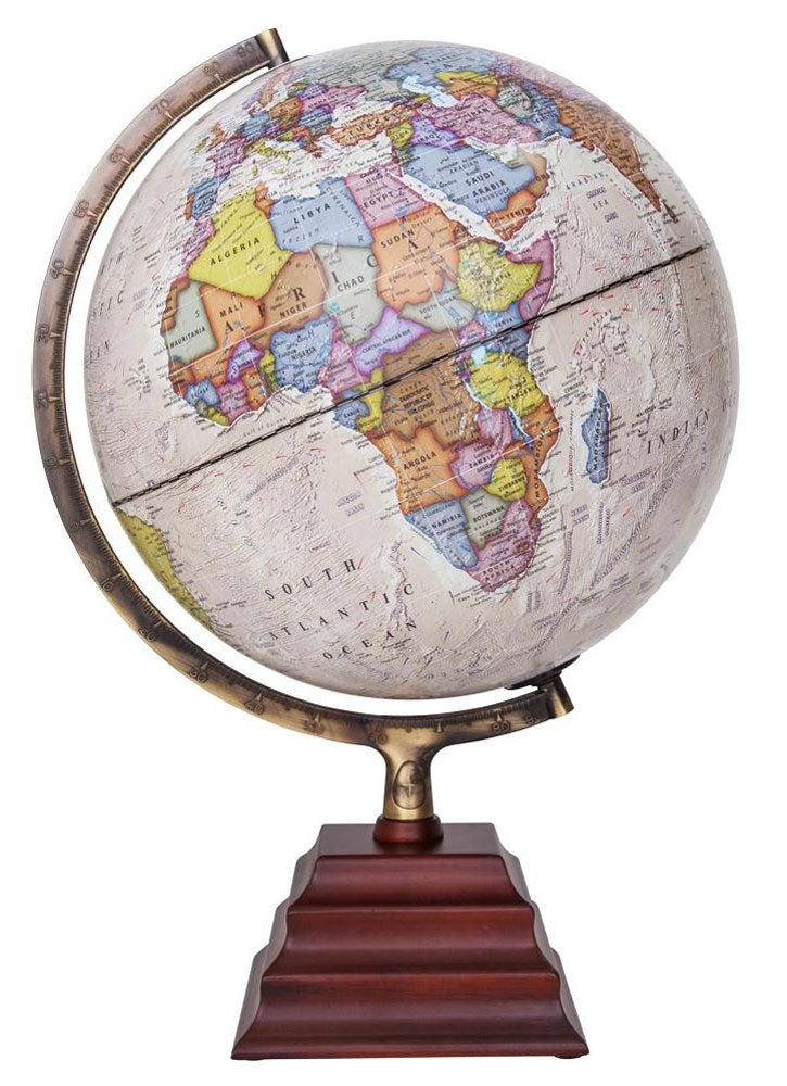 Peninsula II Illuminated World Globe by Waypoint Geographic