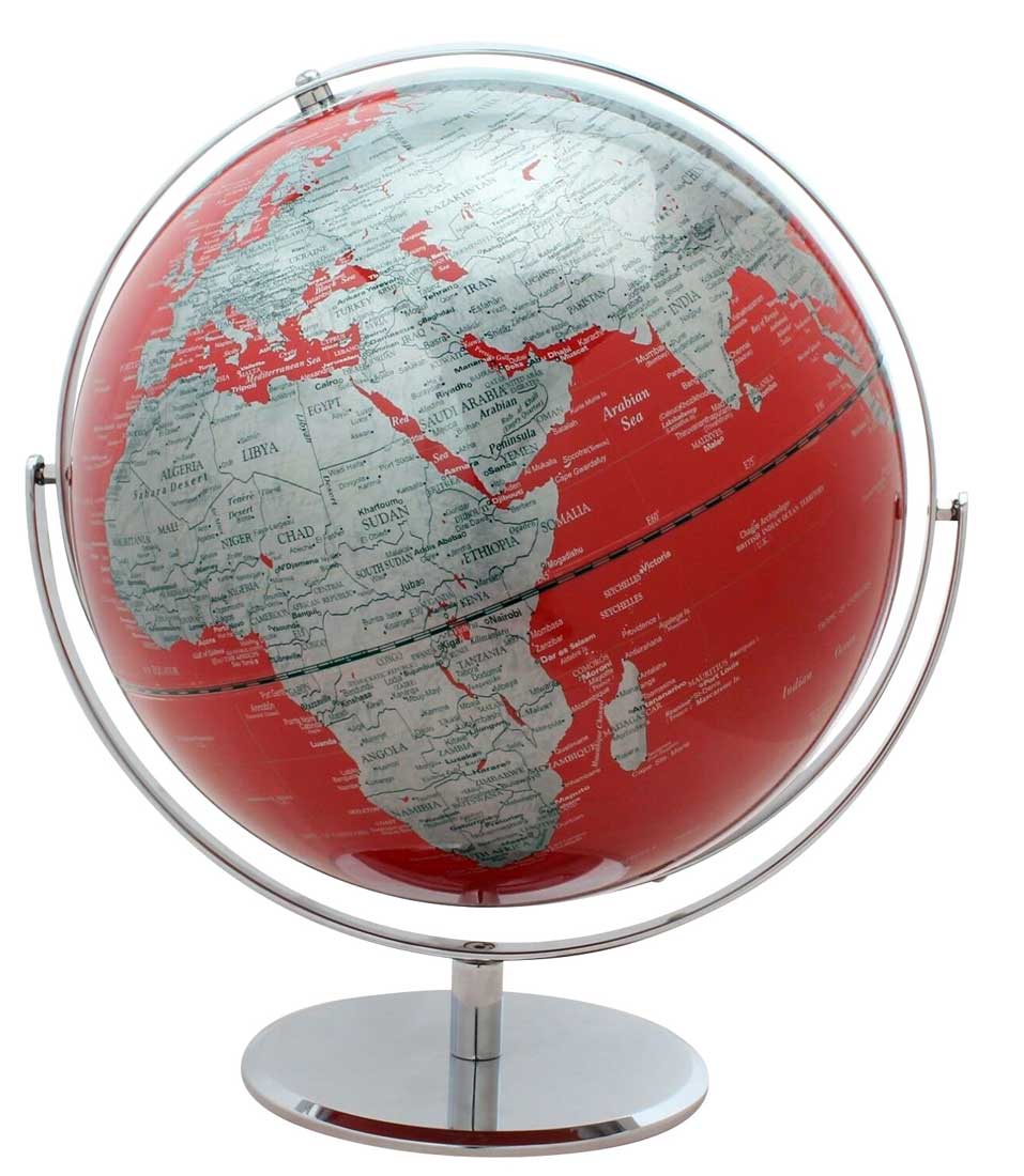 Polo Red World Globe by J. Thomas