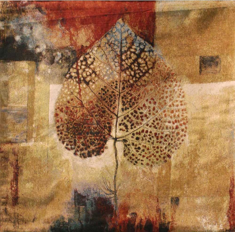 Abstract Autumn tapestry Large