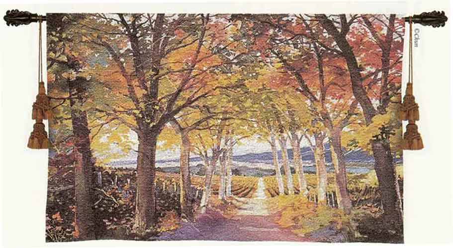 Autumn Path tapestry