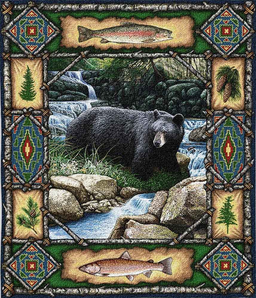 Bear Lodge Tapestry