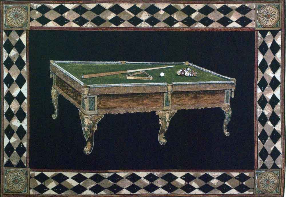 Billiards tapestry