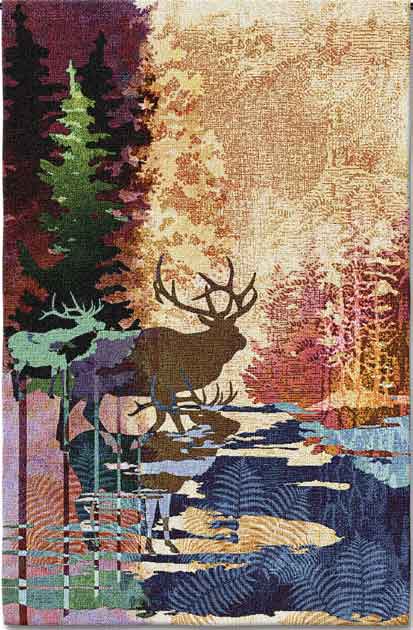 Ghosts of the Tall Timbers tapestry