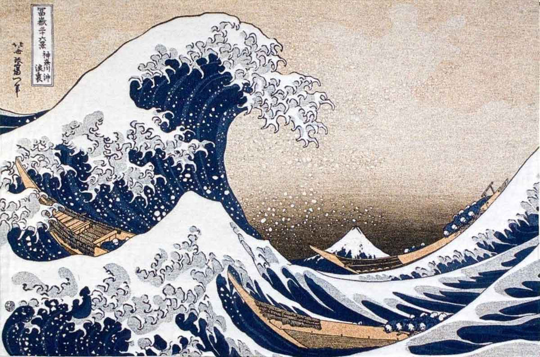 Great Wave At Kanagawa Large tapestry