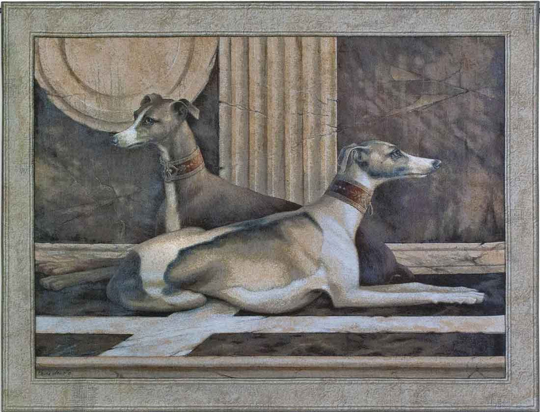Greyhound Fresco tapestry