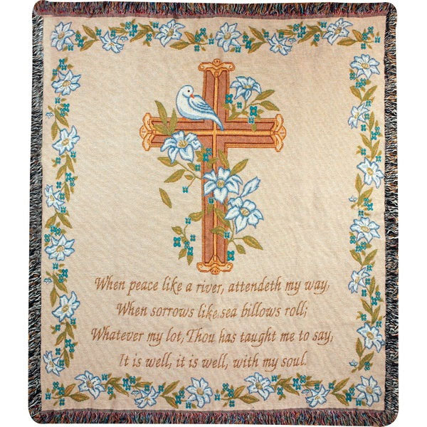 It is Well With 50x60 Tapestry Throw Blanket